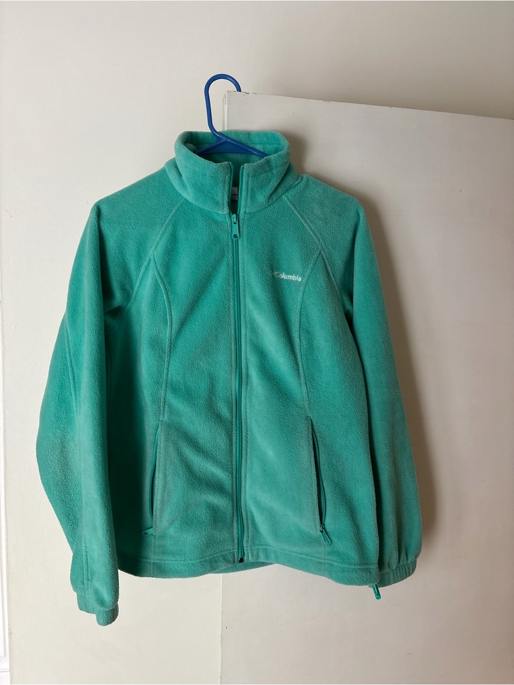 Columbia Women’s Teal Full-Zip Puffer Jacket